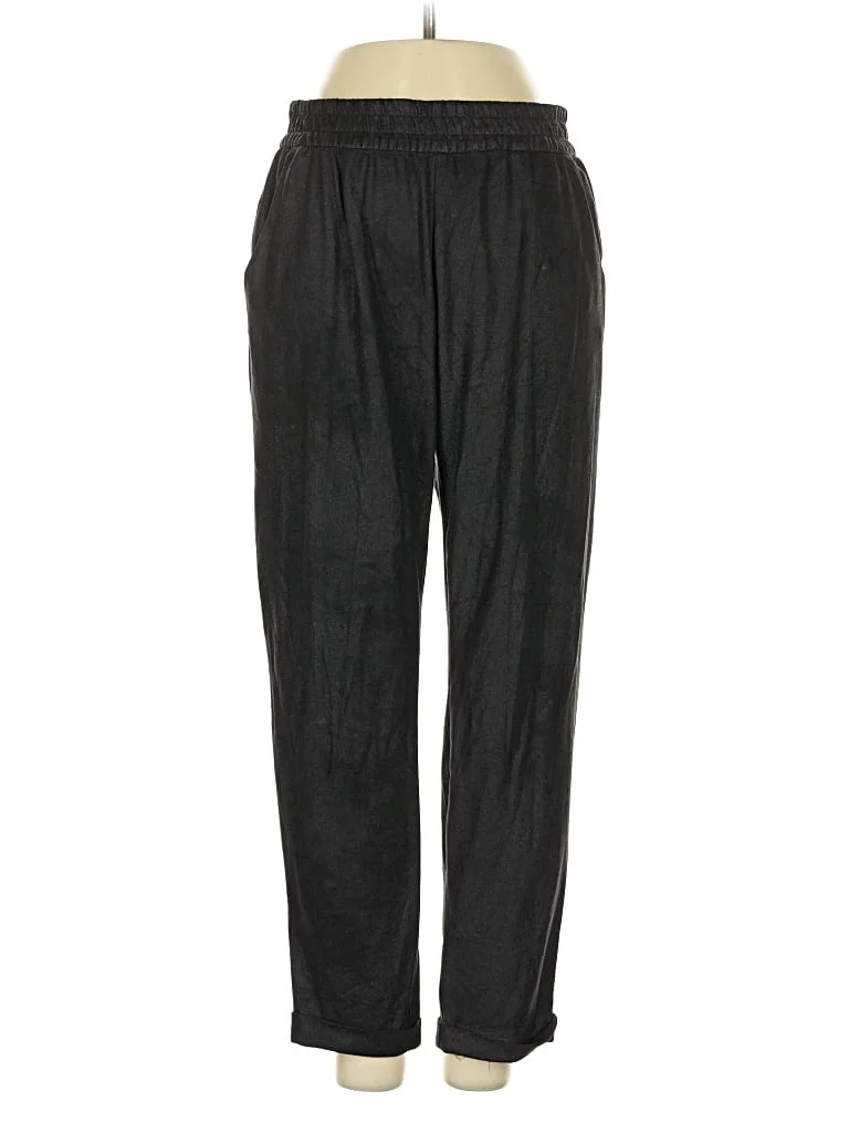 Georgie Casual Pants - Mid/Reg Rise: Black Bottoms - Size Small