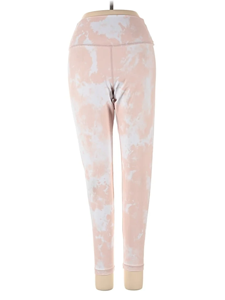 Kavala Active Pants - High Rise: White Activewear - Size Small
