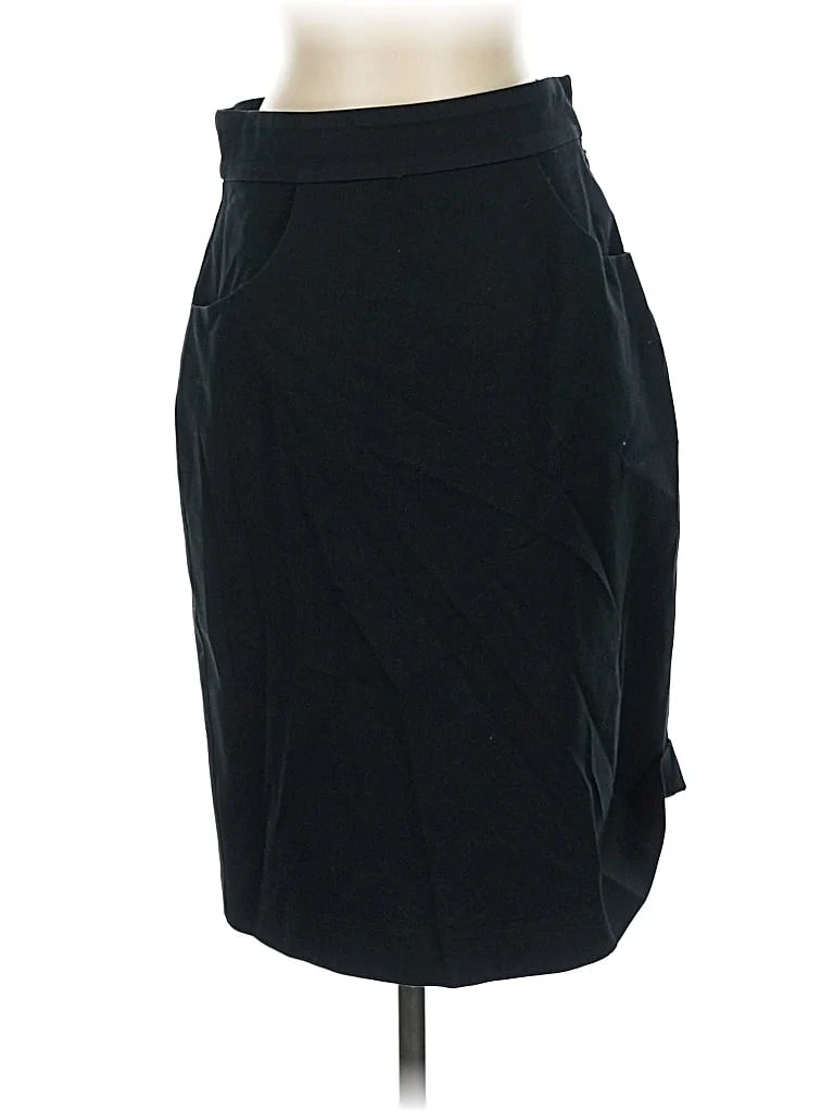 Emerson Made Formal Skirt: Black Solid Bottoms - Size 4