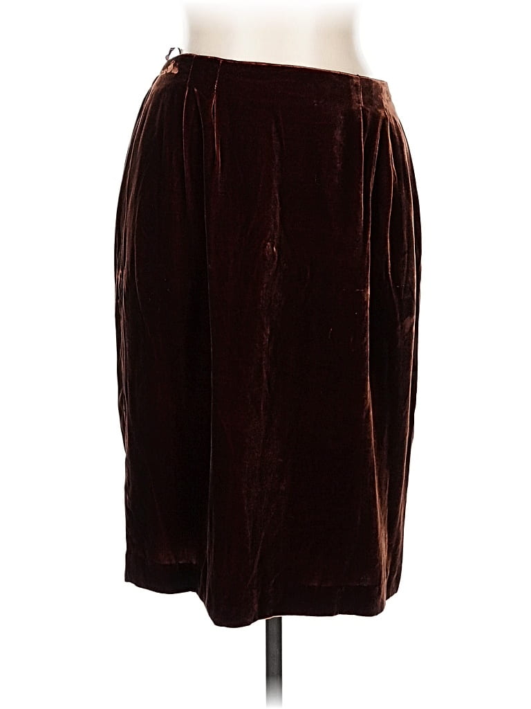 Pink Boutique Formal Skirt: Brown Bottoms - Size 11