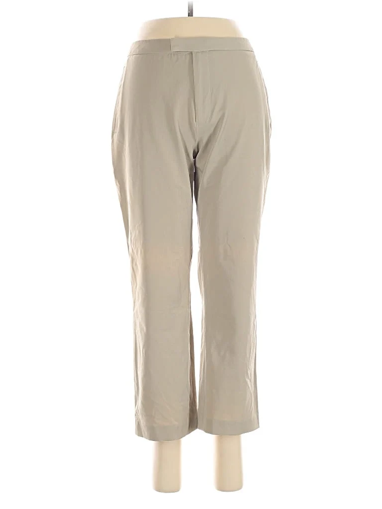 Mary Jane Casual Pants - Mid/Reg Rise: Tan Bottoms - Size 6