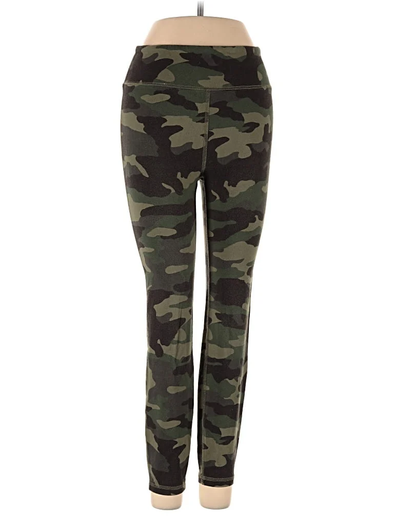 Weekend Active Pants - High Rise: Green Activewear - Size Small