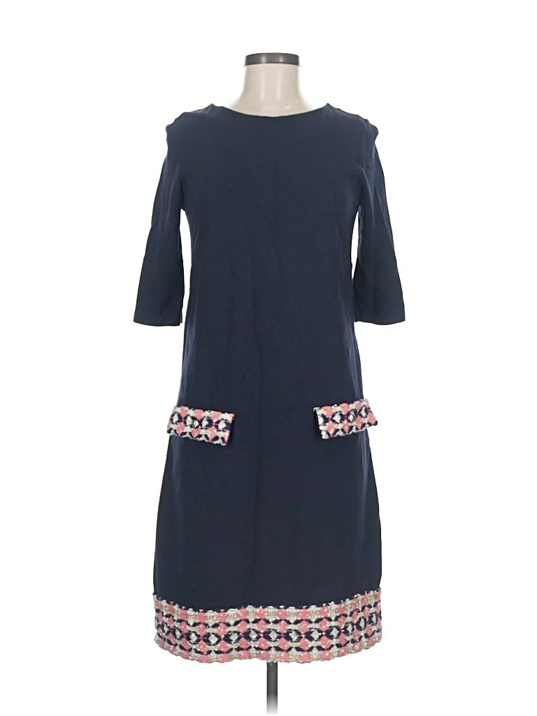 Madderson London Casual Dress - Shift: Blue Dresses - Used - Size 6