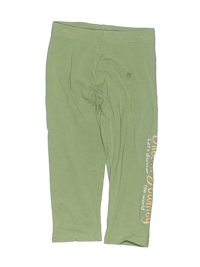 Kids Casual Pants: Green Bottoms - Size 8