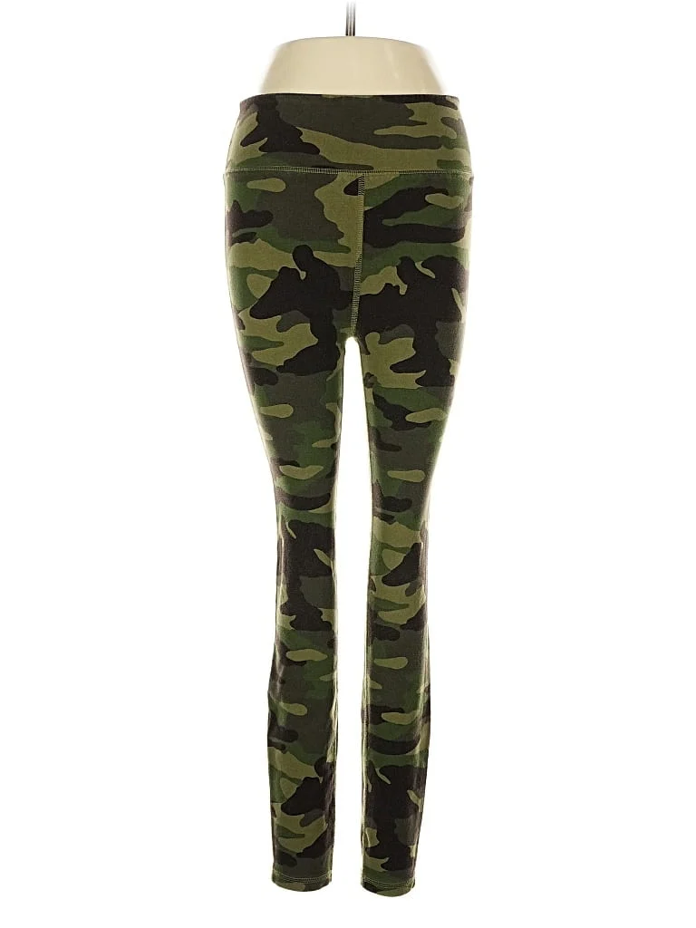 Weekend Active Pants - High Rise: Green Activewear - Size Small