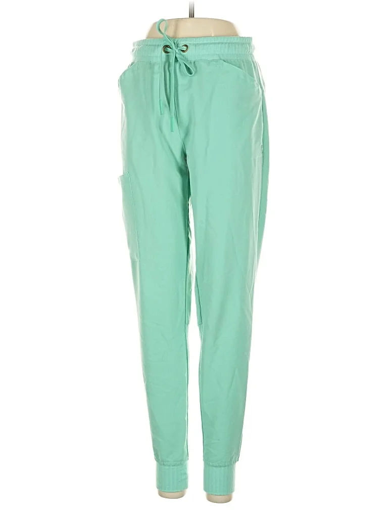 Olive Casual Pants - High Rise: Green Bottoms - Size Small