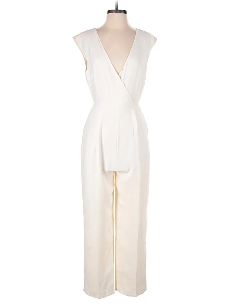 Club Monaco Jumpsuit: Ivory Jumpsuits - Size 2