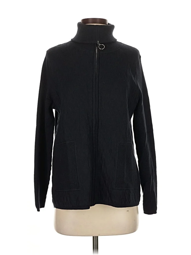OST Zip Up Hoodie: Black Tops - Size Small