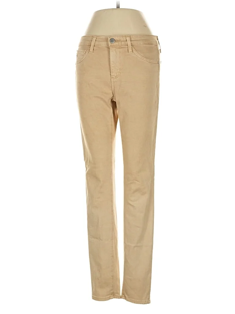 Adriano Goldschmied Khaki Pant: Tan Bottoms - Size 25