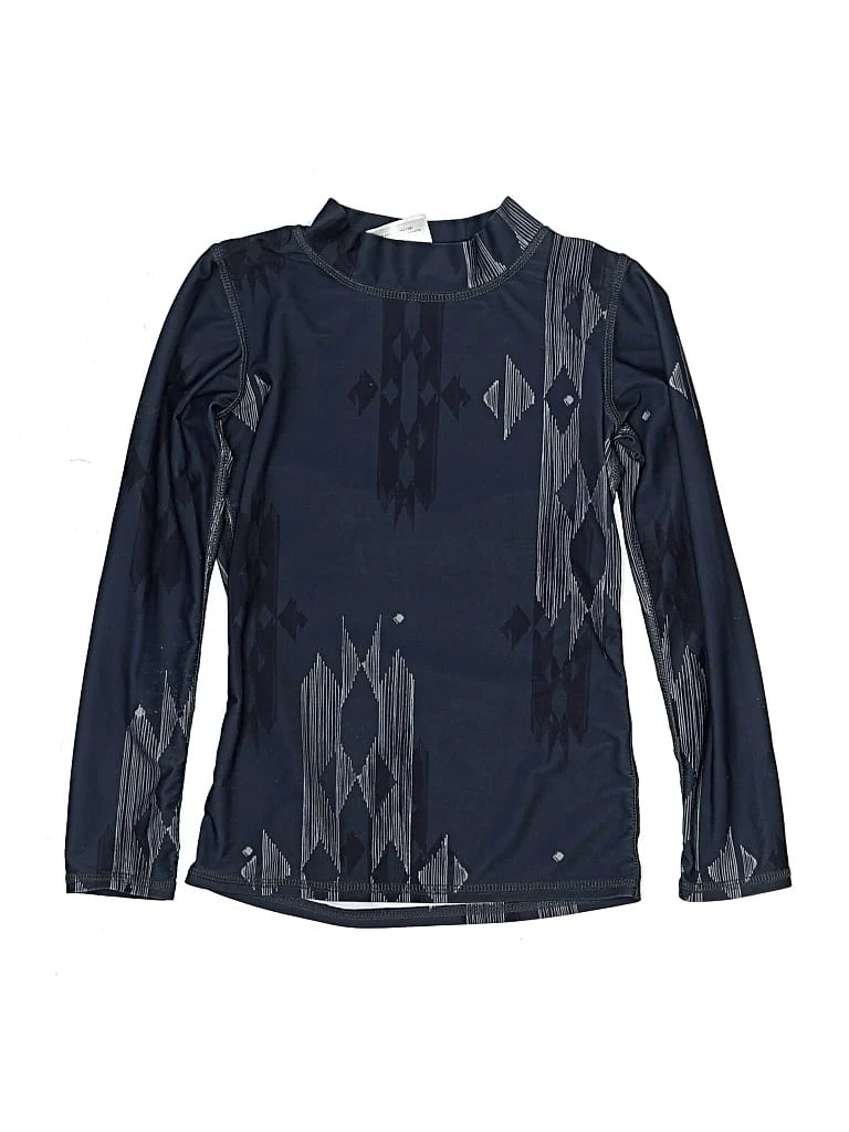 Soft Gallery Rash Guard: Blue Sporting & Activewear - Size 6