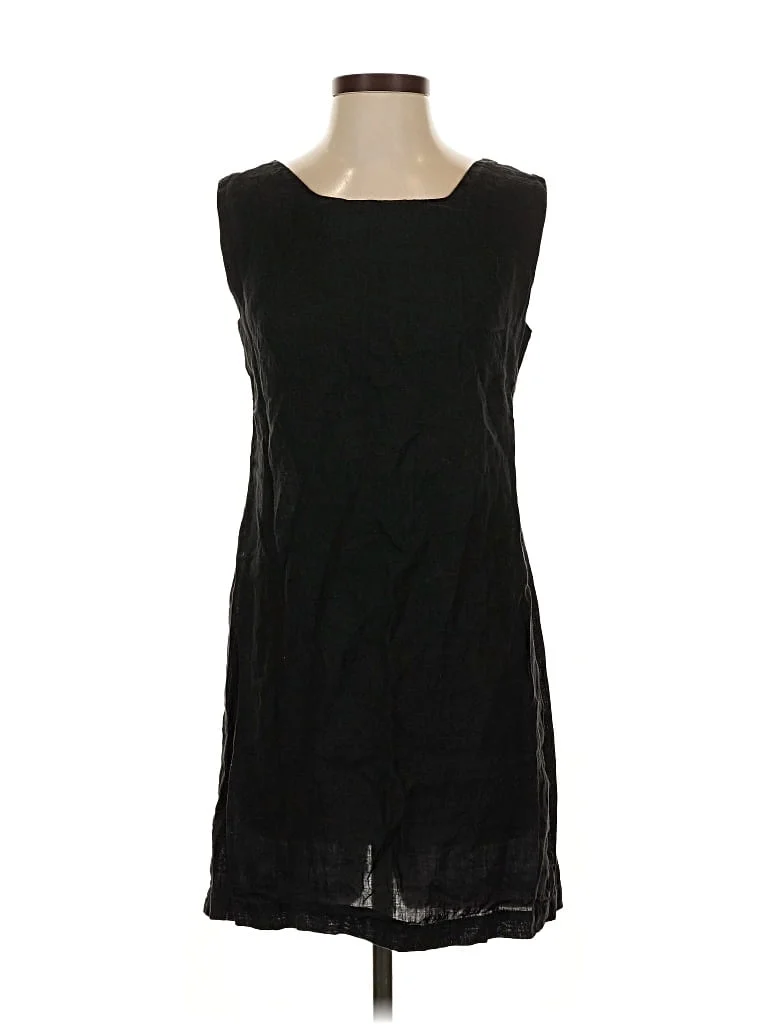 Olive Casual Dress - Shift: Black Dresses - Used - Size Small
