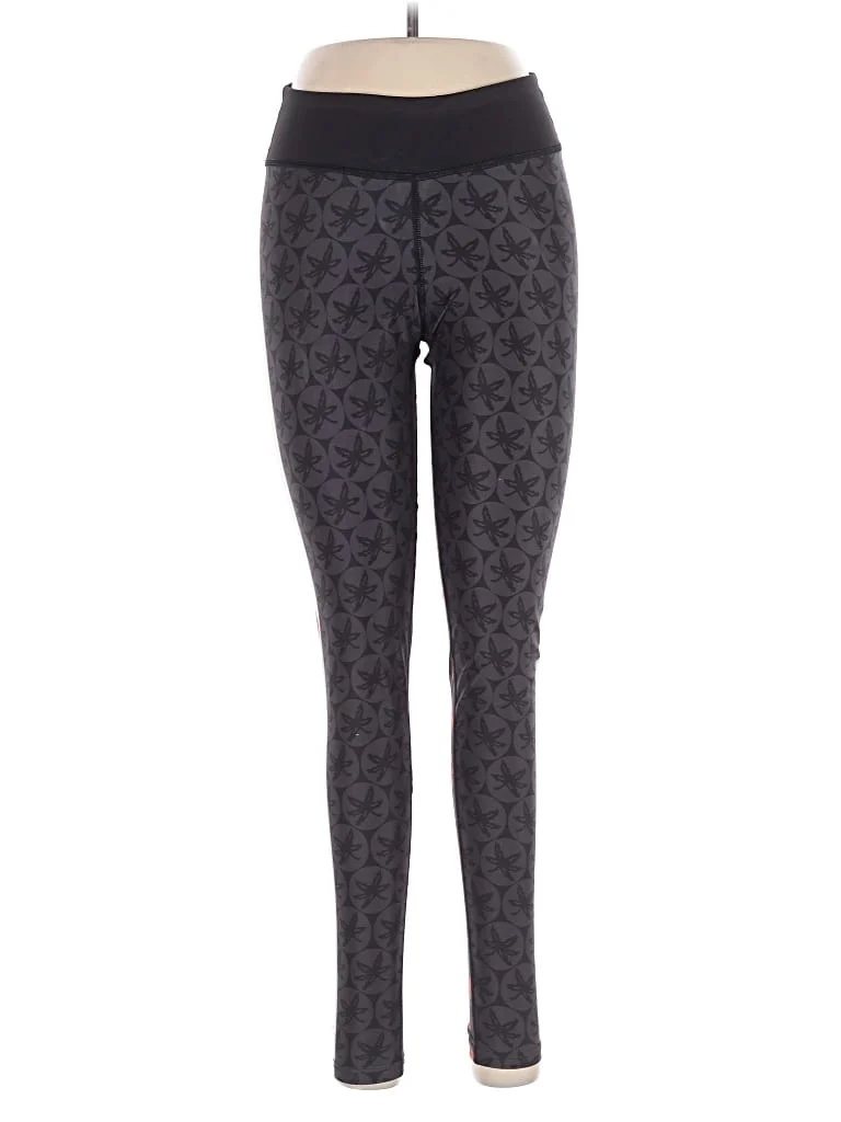 Bend Active Pants - High Rise: Gray Activewear - Size Medium