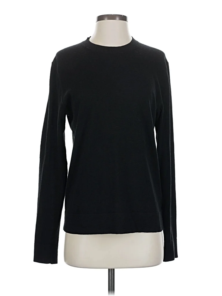 Theory Turtleneck Sweater: Black Tops - Size X-Small