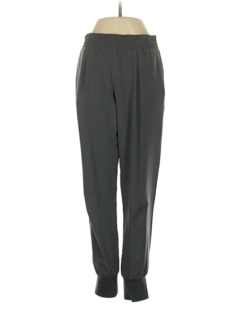 Marabelle Track Pants - Low Rise: Gray Activewear - Size Small
