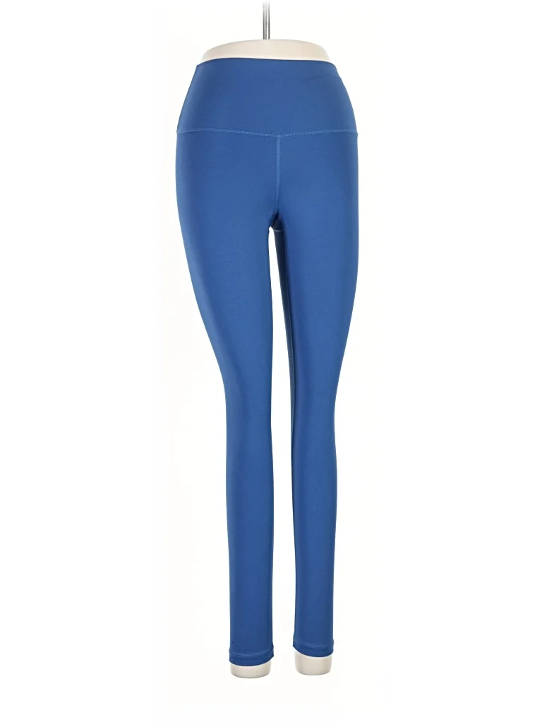 Four Athletics Active Pants - High Rise: Blue Activewear - Size 4