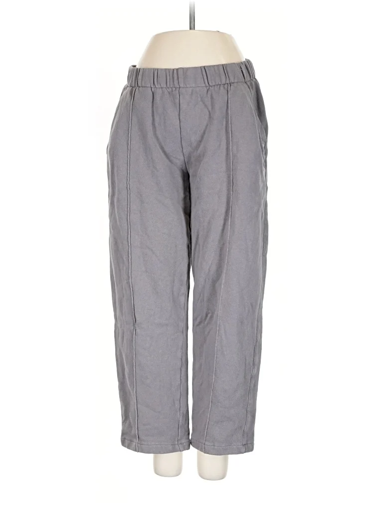 easy STANDARD Casual Pants - Low Rise: Gray Bottoms - Size Small