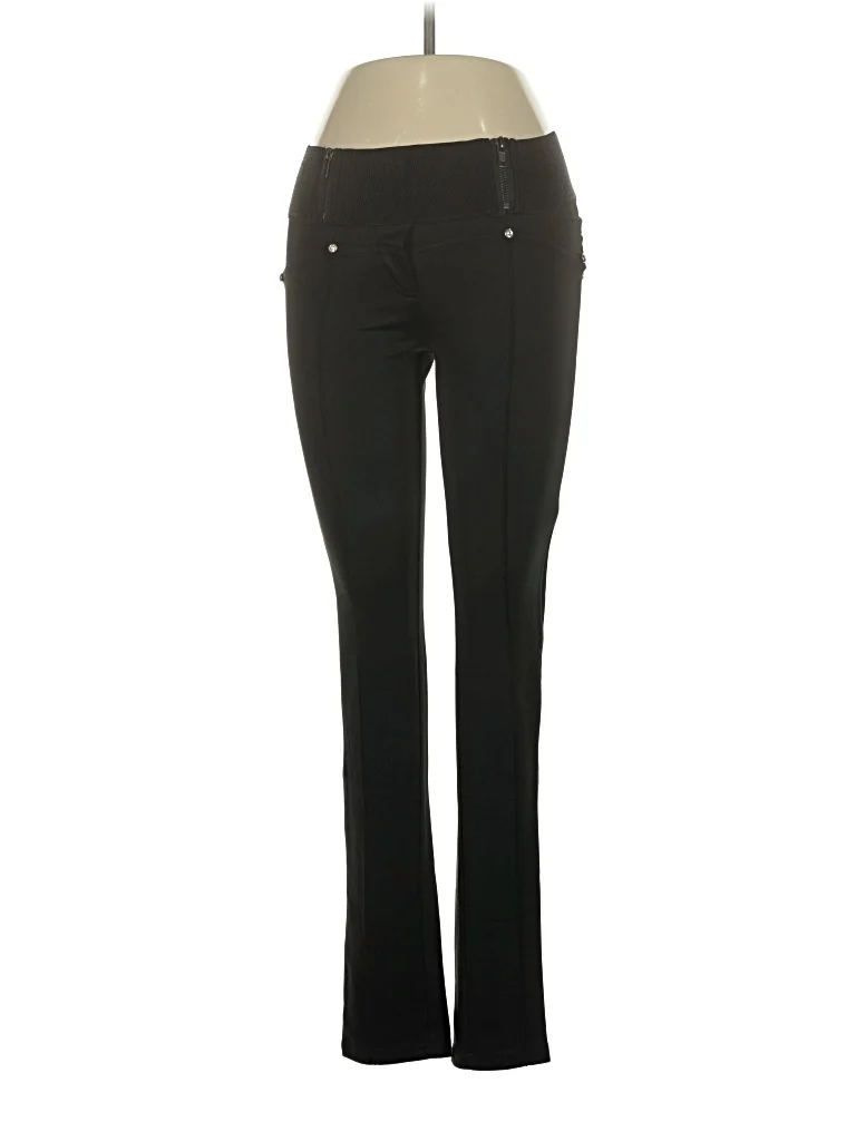 Esti Couture Active Pants - Mid/Reg Rise: Black Activewear - Size Small