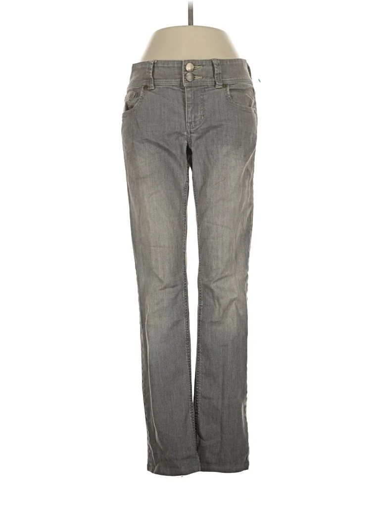 CAbi Jeans - Mid/Reg Rise: Gray Bottoms - Size 2