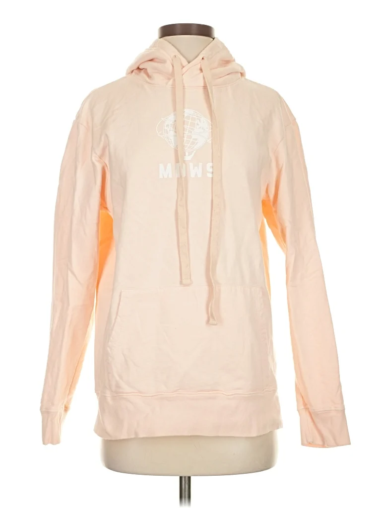 Meadows Pullover Hoodie: Tan Tops - Size Small