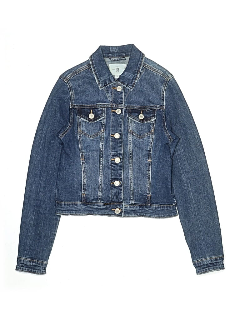 Premium Denim Jacket: Blue Jackets & Outerwear - Size Small