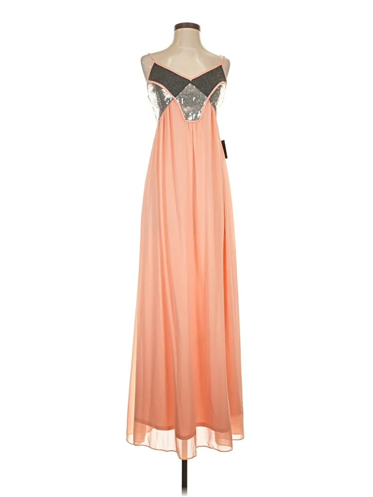 I.N. San Francisco Cocktail Dress: Orange Dresses - Size 3