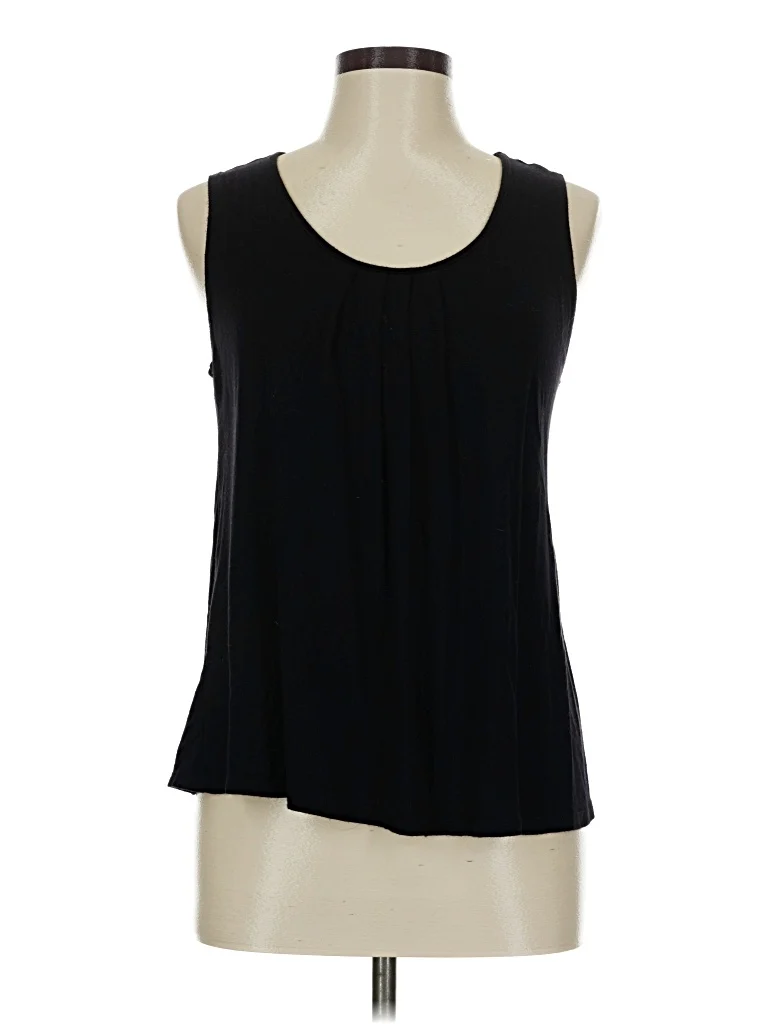 Dressis Sleeveless Blouse: Black Tops - Used - Size Medium