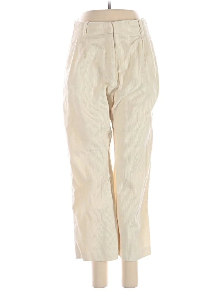 Olive Jeans - Mid/Reg Rise: Ivory Bottoms - Size Small