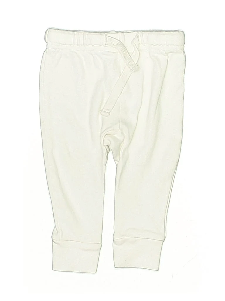 Owlivia Casual Pants: Ivory Bottoms - Size 3-6 Month