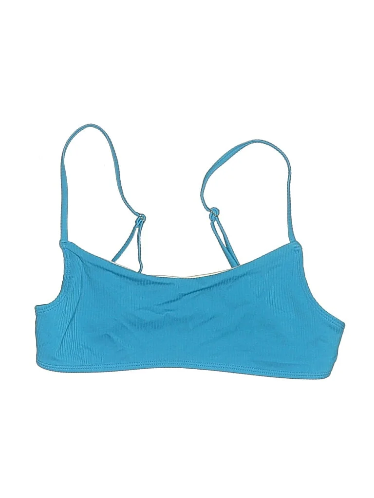 Koana Swim Swimsuit Top Blue Swimwear - Used - Size Small