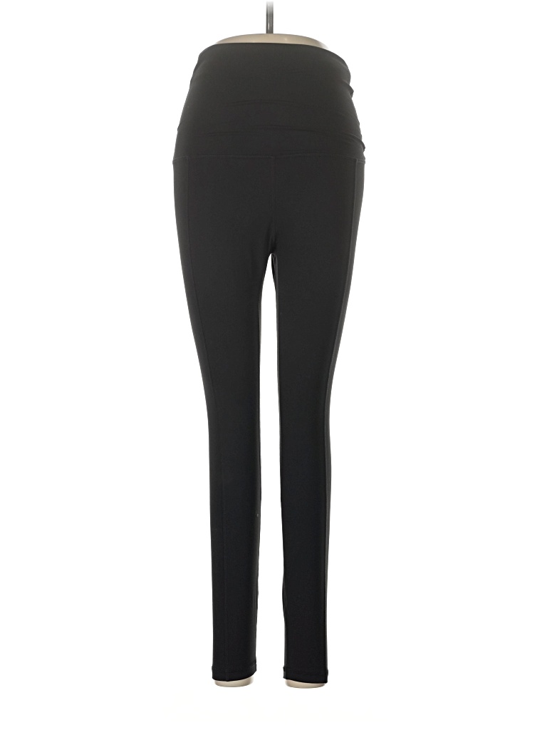 Level Active Pants - High Rise: Black Activewear - Size Medium