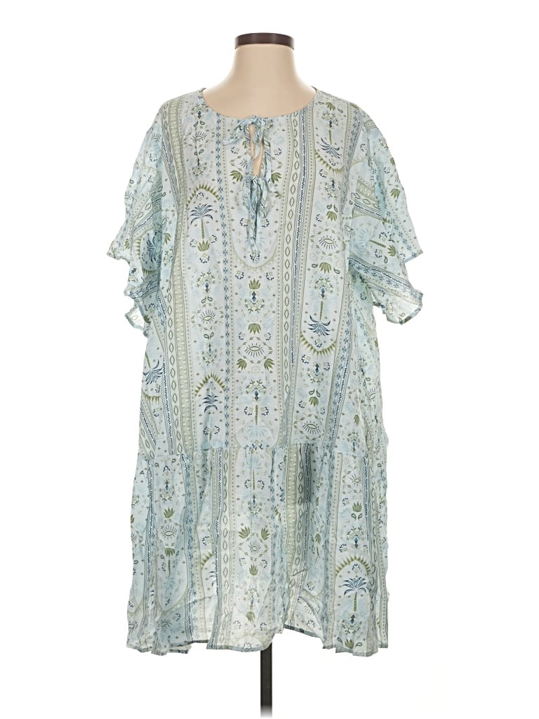 Belle Isle Kimono: Blue Tops - Size 1