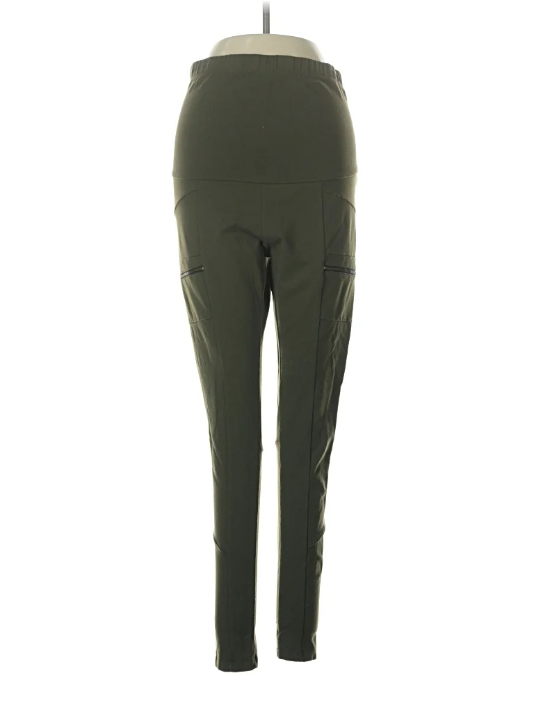 Rune NYC Active Pants - High Rise: Green Activewear - Size Small Petite