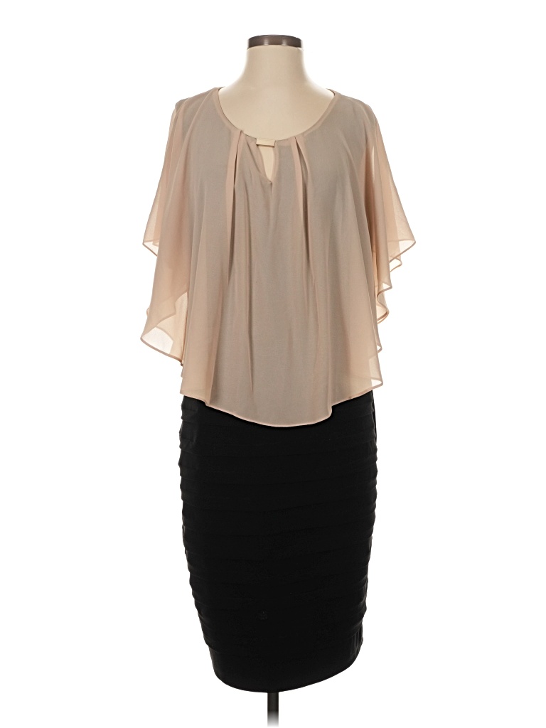 Allure Cocktail Dress - Popover: Tan Dresses - Used - Size 3