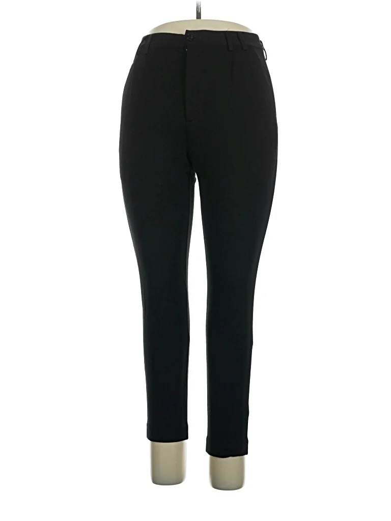 Holzweiler Dress Pants - High Rise: Black Bottoms - Size 48