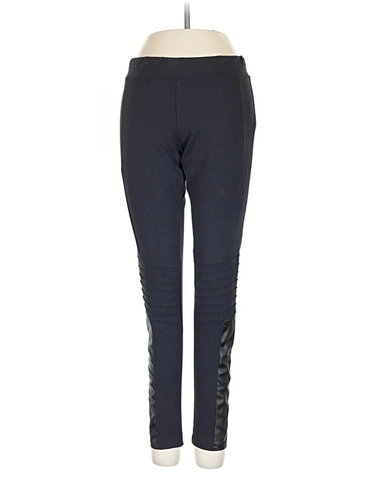 Rune NYC Active Pants - Low Rise: Black Activewear - Size Small