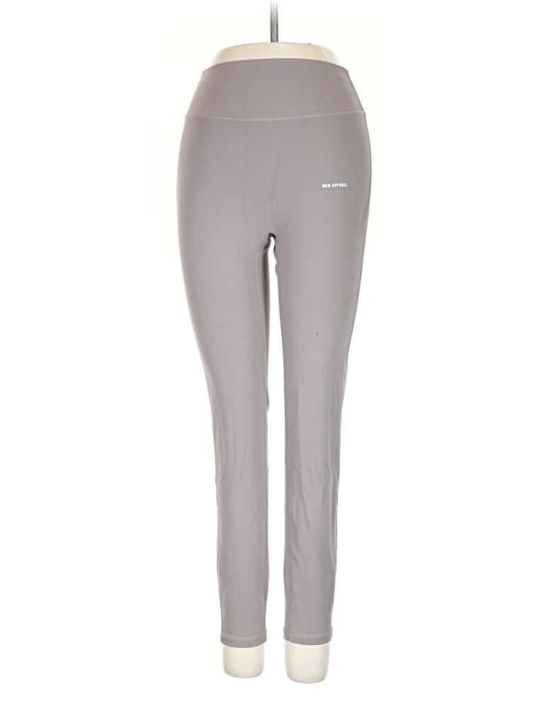 NKD Active Pants - High Rise: Gray Activewear - Size Small