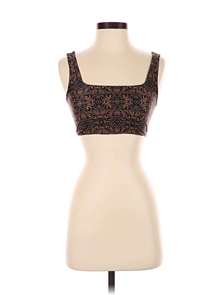 MELT Tube Top Brown Strapless Neckline Tops - Used - Size Medium