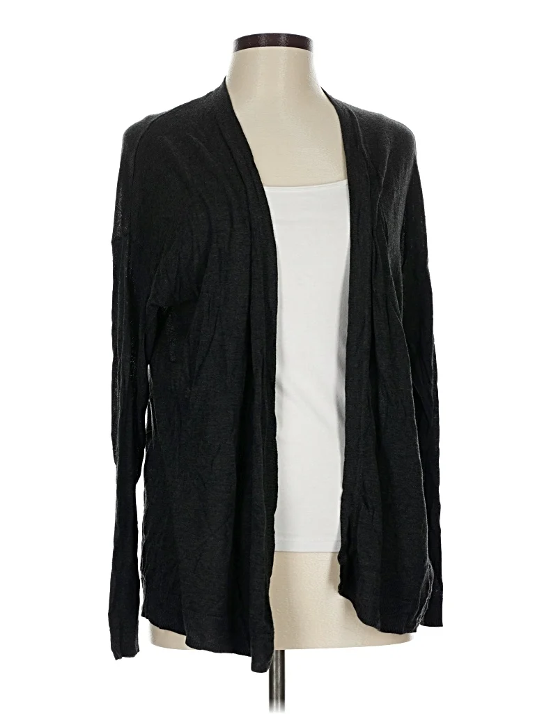 H&M Cardigan Sweater: White Sweaters & Sweatshirts - Size Large