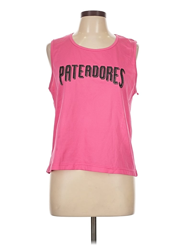 Gear Sleeveless T-Shirt: Pink Tops - Size 12