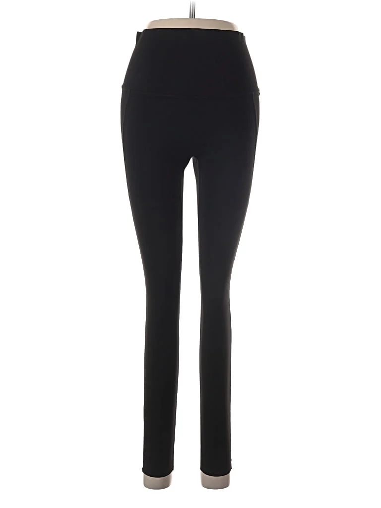 Bootyful Active Pants - High Rise: Black Activewear - Size Medium