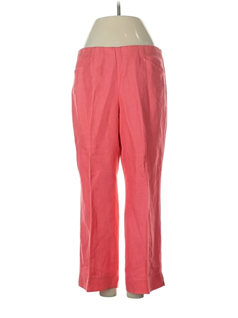 Deco Casual Pants - Mid/Reg Rise: Pink Bottoms - Size 4
