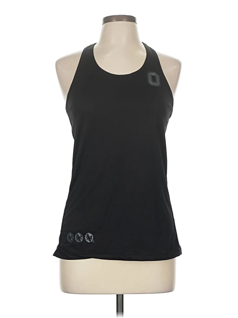 Bend Active Tank Top: Black Activewear - Size Medium