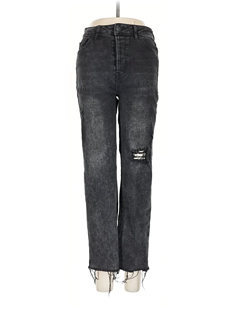 Hippie Jeans - High Rise: Black Bottoms - Size 27