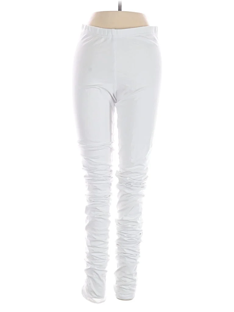 Planet Active Pants - High Rise: White Activewear - Size 1