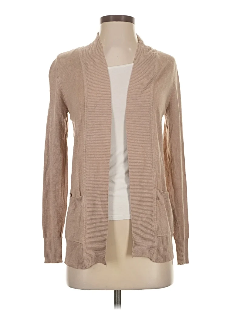 Lalabee Cardigan Sweater: Tan Sweaters & Sweatshirts - Size Small