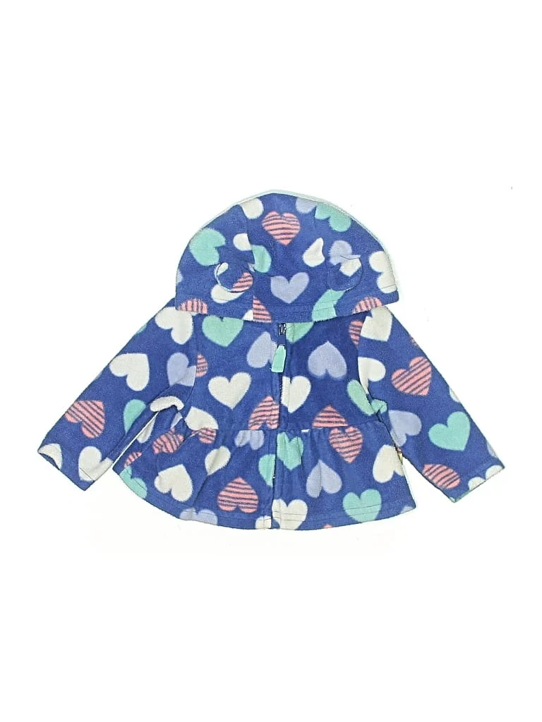 Be the Best Raincoat: Blue Hearts Pattern Jackets & Outerwear - Size 0-3 Month