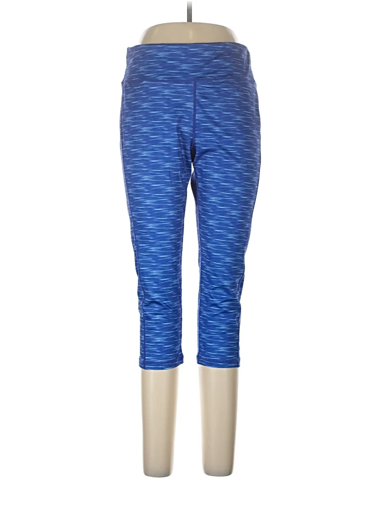 Infinite Active Pants - High Rise: Blue Activewear - Size X-Large