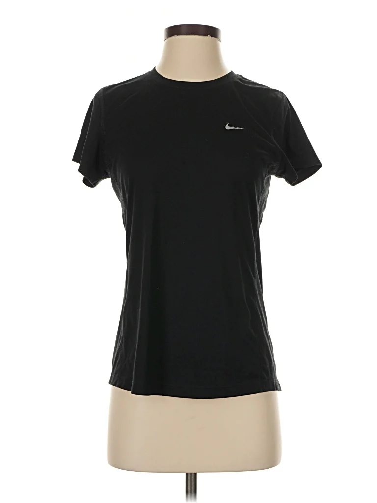 rnnr Active T-Shirt: Black Activewear - Size Small
