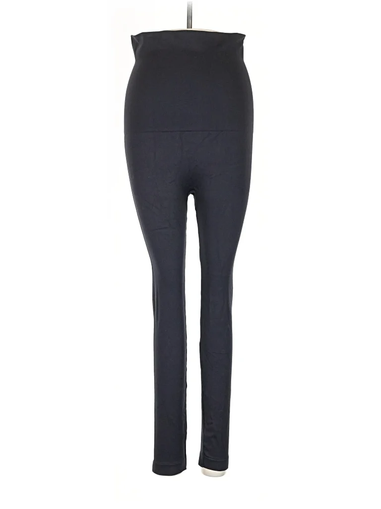 Belly Bandit Active Pants - High Rise: Black Activewear - Size Small