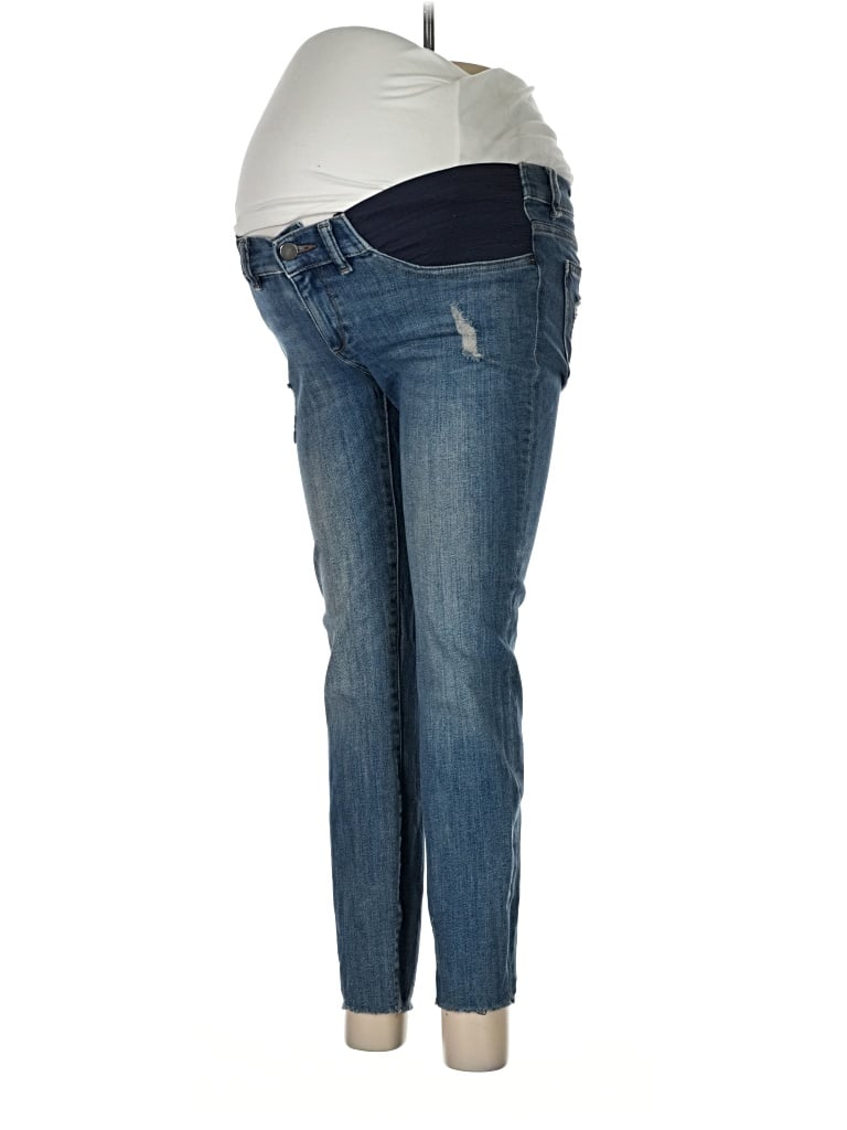 DL1961 Jeans: Blue Bottoms - Size 27 Maternity